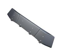 Nishiyuenyi Car Dachträger Windabweiser Spoiler Geräuschreduzierung Montagefreundlich Zubehör Wetterfest für Geländewagen Straßenfahrten 1, Aluminiumlegierung