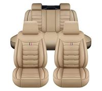 NISMIA Auto Sitzbezüge für Kia Sportage NQ5 2023-2025, Leder Autositzbezüge Sets, 5 Sitzer Schonbezüge Sitzschoner Vorne Hinten Wasserdicht Sitzauflage Accessories(B(Warm Beige))