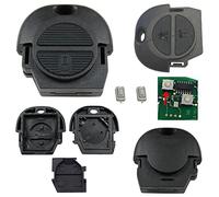 Nissan ALMERA Primera MICRA TERRANO Schlüssel Gehäuse Funk Fernbedienung Ersatz + 2X Mikrotaster Autoschlüssel NEU