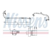 NISSENS Hochdruckleitung, Klimaanlage 846921 für CUPRA VW