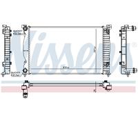 NISSENS 60353 Kühler, Motorkühlung