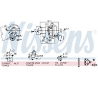 NISSENS 93626 Turbolader