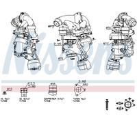 NISSENS Lader, Aufladung für MERCEDES-BENZ