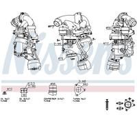 NISSENS Lader, Aufladung für MERCEDES-BENZ