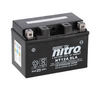 Nitro Batterie 12V 10AH YT12A-BS Gel (für: Suzuki GSF 1250 Bandit WVCH 07-10 )