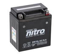 Nitro Batterie 12V 11AH YB10L-A2 Gel (für: Suzuki GS 450 L Chopper GS450 80-83 )