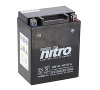 Nitro Batterie 12V 14AH YB14L-A2 Gel (für: Royal Enfield 350 Meteor ABS 21-25 )