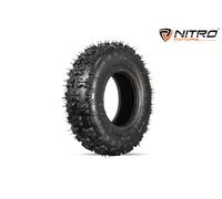 Nitro Motors Reifen für Quads/Rasentraktor 13x5.00-6 Tyre X Profil Pocket Dirt Bike Quad + Gratis Schlüsselanhänger Lanyard