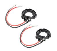 njssjd 1 Paar H7 LED-Scheinwerfer-Lampen-Adapter-Sockel-Halterung, H7-Glühbirnen-Befestigungsclips für V/W T/ouran T/Roc T/iguan S/Cirocco