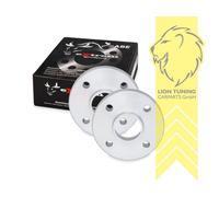 NJT ALU Spurplatten Verbreiterung Set 4x100 56,6mm für Opel 40mm pro Achse