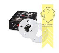 NJT ALU Spurplatten Verbreiterung Set 5x105 56,6mm für Opel 10mm pro Achse
