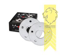 NJT ALU Spurplatten Verbreiterung Set 5x120 65,1mm für VW 30mm pro Achse