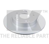 NK Bremsscheiben 312641 – 260 mm hinten – passend für Honda Civic – 2x