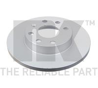 Nk 1x Bremsscheibe [Hersteller-Nr. 313606] für Vauxhall, Opel