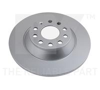 NK Bremsscheibe 3147109 - 302 mm voll - Hinterachse - 1x - für Audi VW Skoda Seat