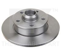 Nk 1x Bremsscheibe Hinterachse Voll [Hersteller-Nr. 204736] für VW, Seat