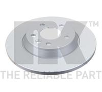 2x Bremsscheibe NK 312552 2 Bremsscheiben Hinterachse Hinten