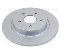 Nk 1x Bremsscheibe Hinterachse Voll [Hersteller-Nr. 314847] für Volvo, Ford