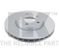 NK Bremsscheibe 312582 belüftet 278mm 25mm für Ford