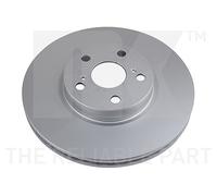 NK 2x Bremsscheibe Ø275 mm belüftet beschichtet für Toyota Verso S _P12_ 1.33