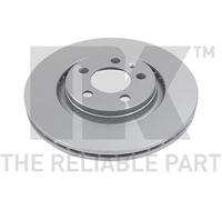 NK Bremsscheibe 314759 belüftet 280mm 22mm für VW Audi