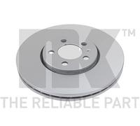 Nk 1x Bremsscheibe Vorderachse belüftet [Hersteller-Nr. 314760] für Audi, VW, Seat, Skoda