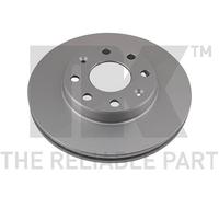 Nk 1x Bremsscheibe Vorderachse Belüftet [Hersteller-Nr. 315008] für Chevrolet, Daewoo