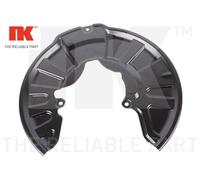 NK SPRITZBLECH BREMSSCHEIBE VORDERACHSE RECHTS PASSEND FÜR SMART FORTWO | 233355