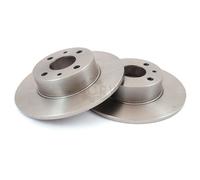 NK 2x Bremsscheibe hinten Ø286mm Voll für Opel Vectra B J96 1.6i 16V 1.8i 31_