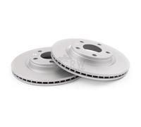 NK 2x Bremsscheibe hinten Ø300 mm belüftet für BMW 3er Touring E91 320d 320i X1