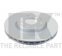 NK 312348 2x Bremsscheiben beschichtet coated 2 Stk Scheibenbremse Brake Disc