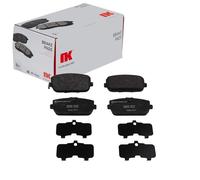 NK Bremsbelagsatz Scheibenbremse 223253 hinten rechts/links ohne Zubehör für FIAT MAZDA ABARTH