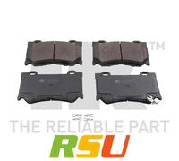 NK Bremsbelagsatz, Scheibenbremse 222287 Fahrzeugtyp PKW Anzahl pro Packung 4