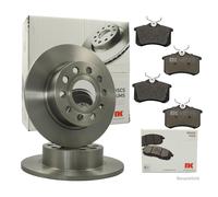 NK Bremsenset hinten Bremsscheiben + Bremsbeläge AUDI A4 Avant