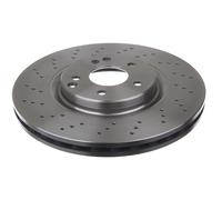 2x NK Bremsscheibe 2033117 für MERCEDES KLASSE Model S203 W203 CLK C209 SLK R171