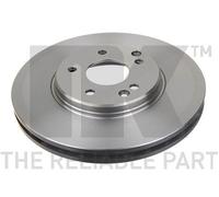 2x Bremsscheibe Original MTS Neu für Mercedes-Benz vorne belüftet Ø 300 mm