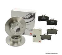 NK Bremsscheibe 204761 voll 230mm 9mm für AUDI VW SEAT SKODA VAG
