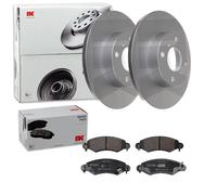 NK BREMSSCHEIBEN 247mm + BELÄGE VORNE passend für OPEL AGILA + WAGON R+