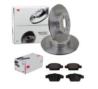 NK BREMSSCHEIBEN 251mm + BELÄGE HINTEN passend für ALFA MITO 955 Bj. 2008-2010