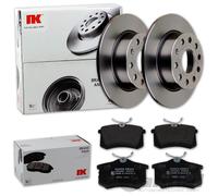 NK BREMSSCHEIBEN 253mm + BELÄGE HINTEN passend für A3 8P LEON ALTEA OCTAVIA YETI