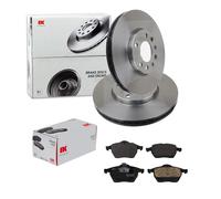 NK BREMSSCHEIBEN 288mm + BELÄGE VORNE passend für OPEL VECTRA B Limo + Caravan