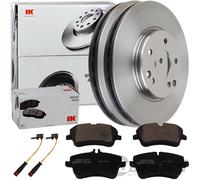 NK BREMSSCHEIBEN + BELÄGE VORNE passend für MERCEDES C-KLASSE W203 CLK C209 A209