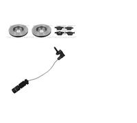 NK BREMSSCHEIBEN + BELÄGE VORNE passend für MERCEDES E-KLASSE W210 + CLK C/A208