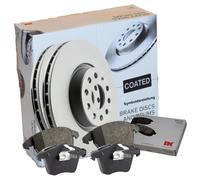 NK CO Bremsenset BMW 5er E39, 5er Touring E39 Ø298mm HINTEN Belüftet