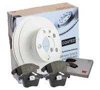 NK CO Bremsscheiben+Beläge FIAT Bravo II Ø252mm HINTEN Voll