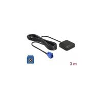 Navilock NL-69AT FAKRA C Buchse GNSS aktive Antenne RG 174/U 3 m outdoor (60511)