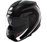 NOLAN Helme N100-6 Radiante Black / Silver / Red Matte XL