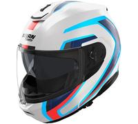 Klapphelm Nolan N100-6 RADIANTE 358 Bianco / Blu / Rosso