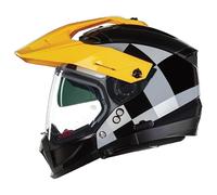 NOLAN Helme N70-2X Ruvido Black / Grey / Yellow L
