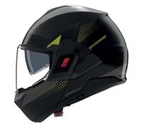 Nolan N120-1 Ciclone Klapphelm, schwarz-grün, Größe XL für Männer